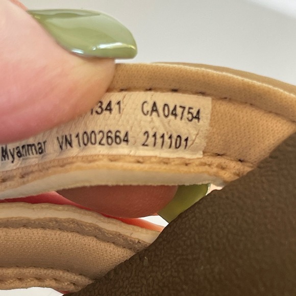 L.L.Bean Women's Boothbay Slide Sandals Size 8M Sporty Comfort Nylon‎ Webbing - Picture 9 of 10